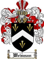 Weisman coat of arms family crest download