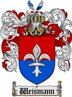 Weismann coat of arms family crest download