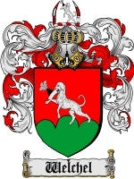 Welchel coat of arms family crest download