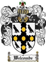 Welcombe coat of arms family crest download