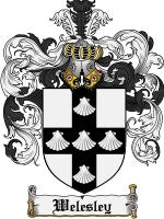 Welesley coat of arms family crest download