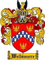 Wellsmore coat of arms family crest download