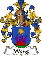 Weng coat of arms family crest download