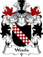 Wesola coat of arms family crest download