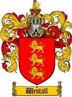 Westall coat of arms family crest download