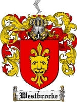 Westbrocke coat of arms family crest download
