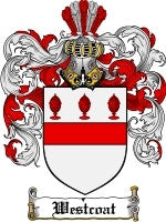 Westcoat coat of arms family crest download