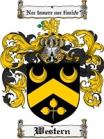 Western coat of arms family crest download