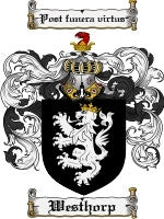 Westhorp coat of arms family crest download