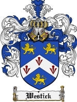 Westick coat of arms family crest download
