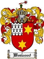 Weswood coat of arms family crest download
