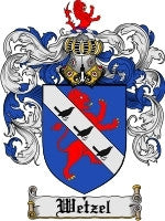 Wetzel coat of arms family crest download