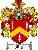 Wey coat of arms family crest download