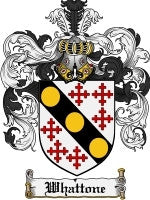 Whattone coat of arms family crest download