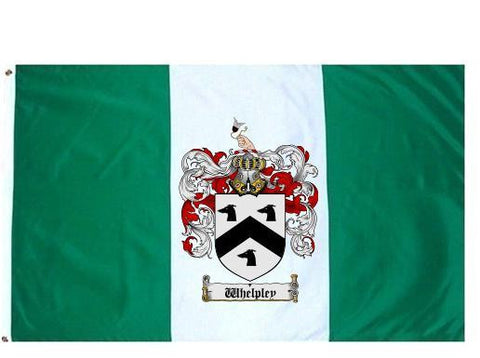 Whelpley family crest coat of arms flag