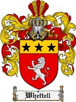 Whettell coat of arms family crest download
