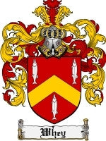 Whey coat of arms family crest download