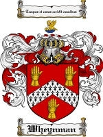 Wheynman coat of arms family crest download