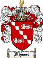 Whissel family crest coat of arms emailed to you within 24 hours ...