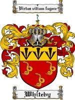Whiteby coat of arms family crest download