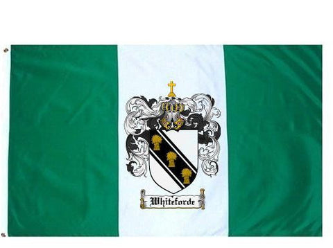 Whiteforde family crest coat of arms flag