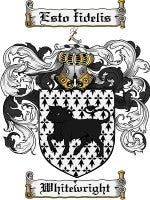 Whitewright coat of arms family crest download
