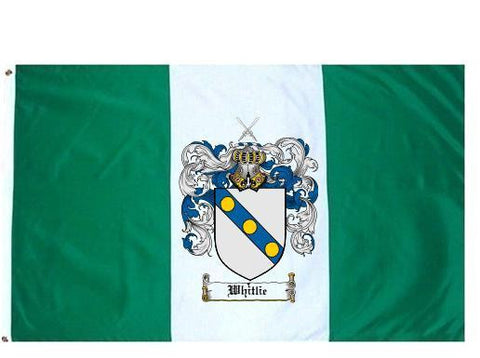 Whitlie family crest coat of arms flag