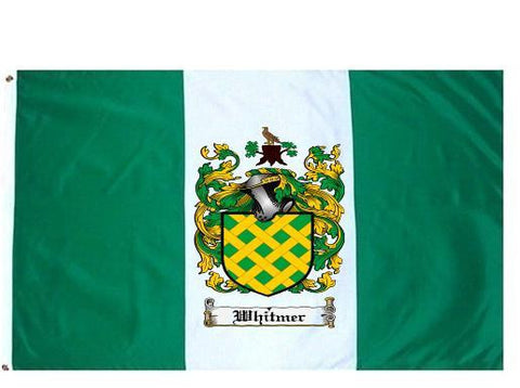 Whitmer family crest coat of arms flag