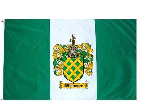 Whitmore family crest coat of arms flag