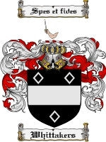 Whittakers coat of arms family crest download