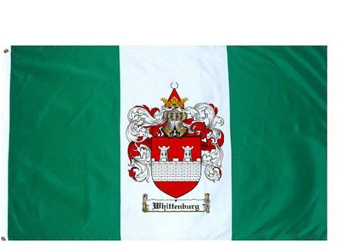 Whittenburg family crest coat of arms flag