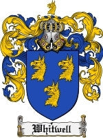 Whitwel coat of arms family crest download