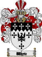 Whyte coat of arms family crest download