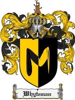 Whyteman coat of arms family crest download