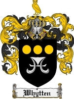 Whytten coat of arms family crest download