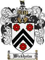Wickholm coat of arms family crest download