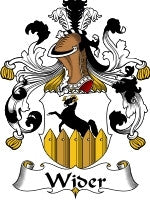 Wider coat of arms family crest download