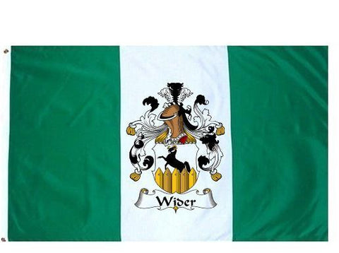 Wider family crest coat of arms flag