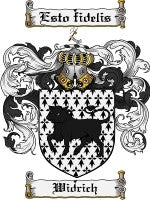 Widrich coat of arms family crest download