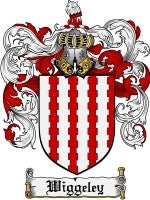 Wiggeley coat of arms family crest download