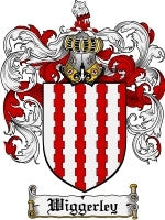 Wiggerley coat of arms family crest download