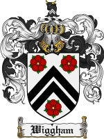 Wiggham coat of arms family crest download