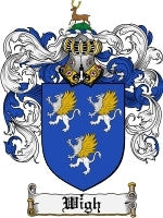 Wigh coat of arms family crest download