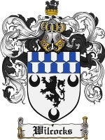 Wilcocks coat of arms family crest download
