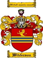 Wilderson coat of arms family crest download