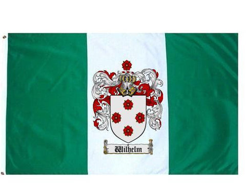 Wilhelm family crest coat of arms flag