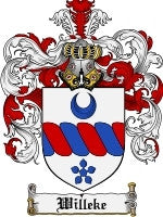 Willeke coat of arms family crest download