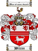 Willitt coat of arms family crest download