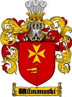 Wilmanoski coat of arms family crest download