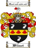 Wilmot coat of arms family crest download